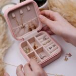 Mini Jewelry Box Organizer for Rings and Necklaces