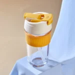 Glass Tumble Leak-Proof Sipper Bottle For Travel (Random Color)