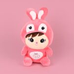 Pink Bunny Stuffed Doll Plush Toy