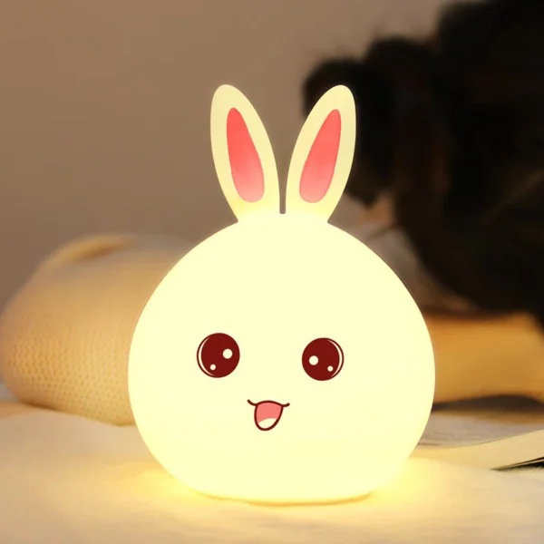 Bunny head night lamp