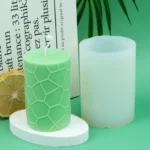 Pillar Candle Silicone Mould With 3D Design