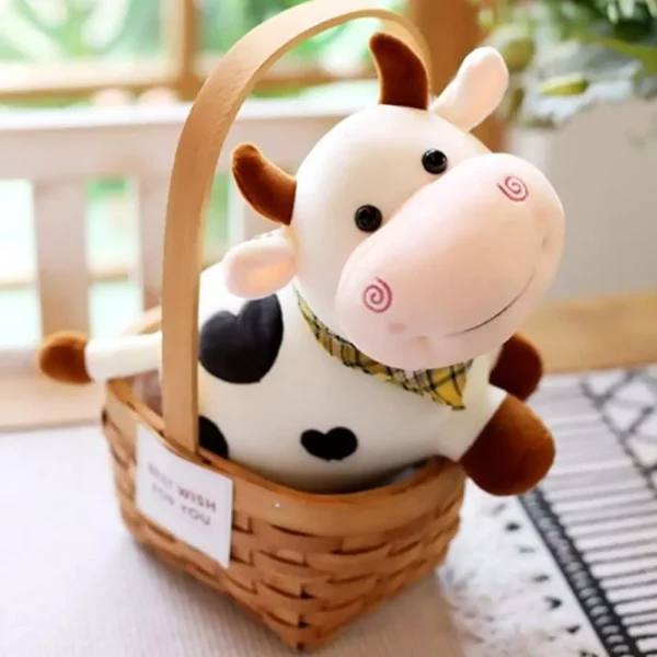 Stuffed toy cow