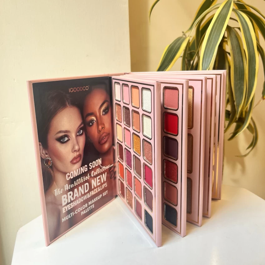 5 In 1 Makeup Book, Eyeshadow Book Palette