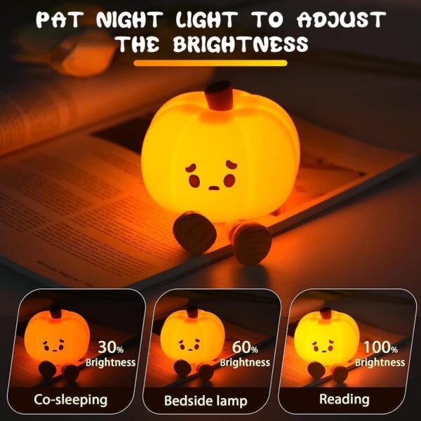 Pumpkin Night Light Lamp - Image 2