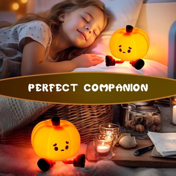 Pumpkin Night Light Lamp - Image 3