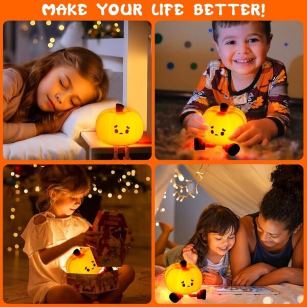 Pumpkin Night Light Lamp - Image 7