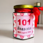 Love Jar with 101 Reasons Why I Love You