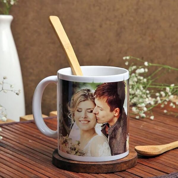 Customiseable White Mug with Your Image - Image 2